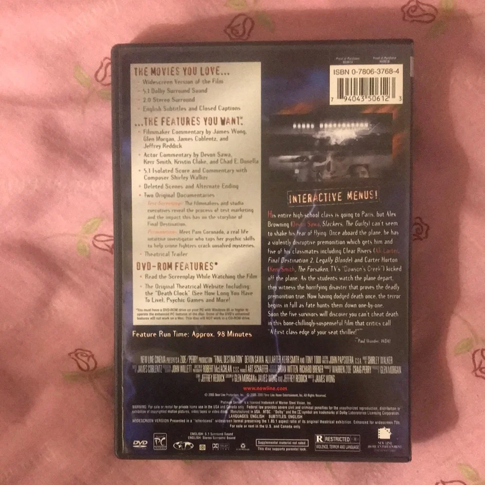 Final Destination DVD - Picture 2 of 4